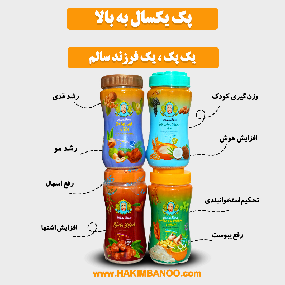 پک یکسال به بالا